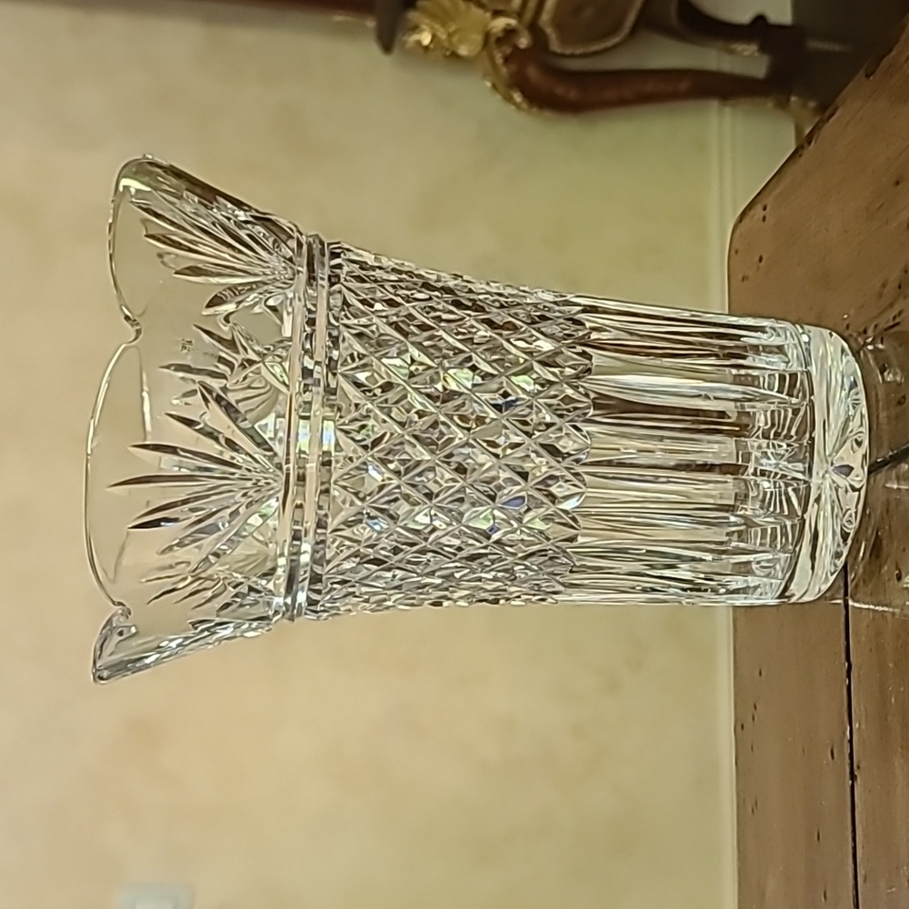 Waterford crystal vase.